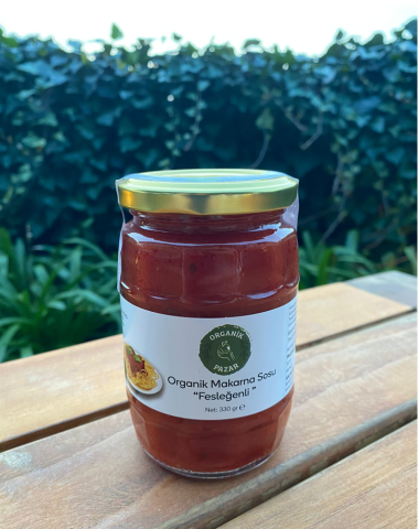 Organik Makarna Sosu ''Fesleğenli'' (330gr)