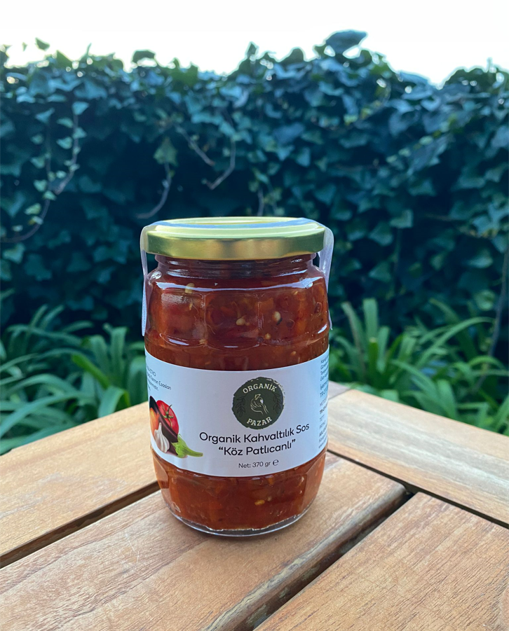 Organik Kahvaltılık Sos ''Köz Patlıcanlı'' (370gr)