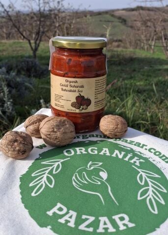 Organik Cevizli Baharatlı Kahvaltılık Sos (360gr)